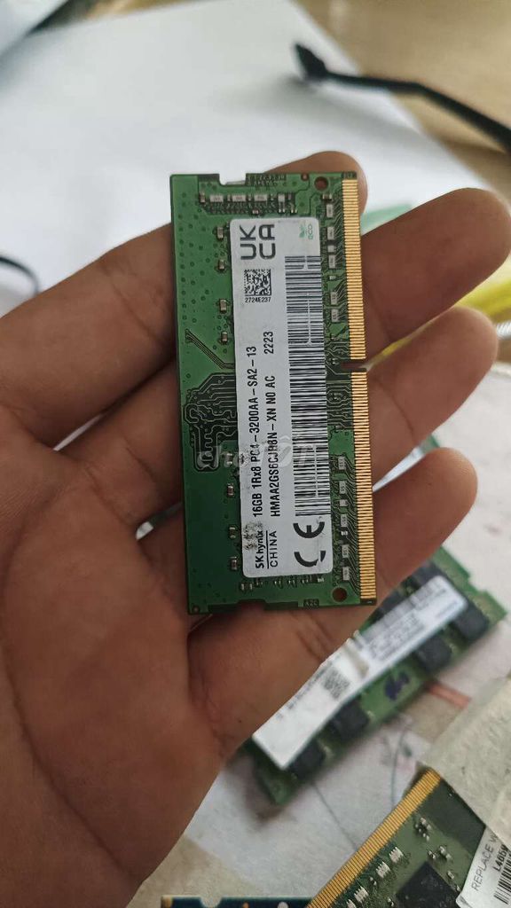 Ram laptop ddr4 16GB bus 3200hz