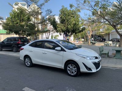Toyota Vios 1.5E MT 2019 Trắng Đẹp xe gia đình