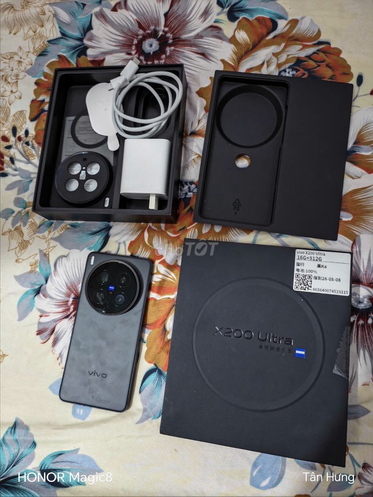 Vivo X200 ultra 16+512Gb fullbox đẹp keng. Mua bán Điện thoại tại Huyện Sóc Sơn Hà Nội được đăng bởi Vuong Xuan Hung hình 1