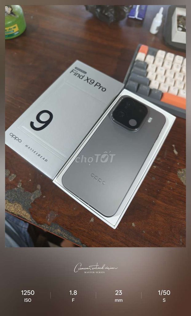 Oppo Find X9 Pro 512GB Xám fullbox có bán trả góp. Mua bán Điện thoại tại Thành phố Thủ Dầu Một Bình Dương được đăng bởi Việt Phê hình 1