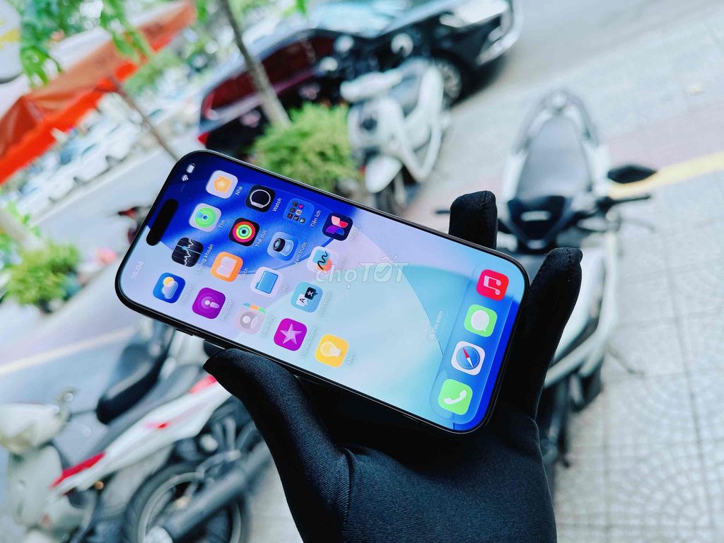 iPhone 16 Pro 128G Black ViệtNam rin Áp pin rin 9x. Mua bán Điện thoại tại Quận Hải Châu Đà Nẵng được đăng bởi TUẤN LUXURY MOBILE ĐÀ NẴNG hình 1