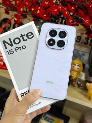 Redmi Note 15 Pro 5G 12/256GB fullbox lươt đẹp