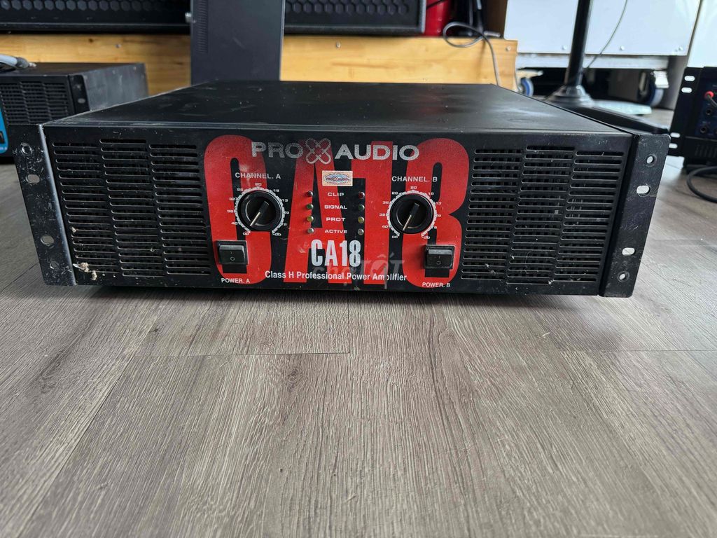 Cục đẩy Pro Audio CA18 2 kênh Đen. Mua bán Tivi, Âm thanh tại Huyện Gò Dầu Tây Ninh được đăng bởi Trung Thanh hình 1