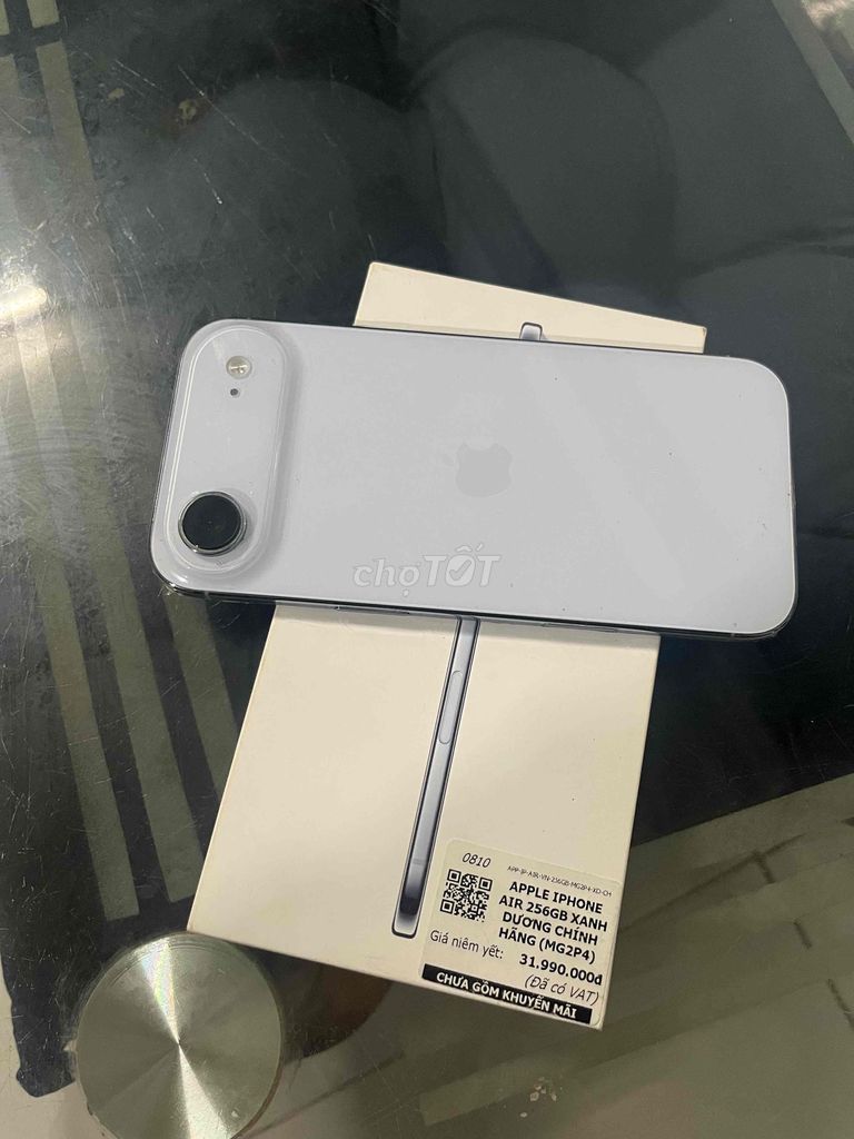 Apple iPhone 17 Air 256GB Xanh 98.5% ,VN. Mua bán Điện thoại tại Quận Ninh Kiều Cần Thơ được đăng bởi Trần Hải hình 1
