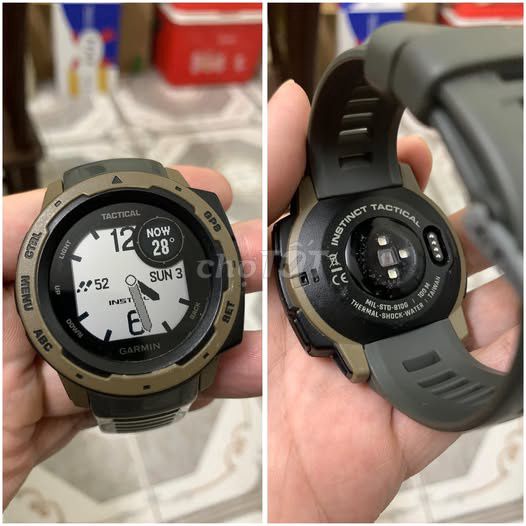 Garmin Instinct Tactical Xám. Mua bán Thiết bị đeo thông minh tại Quận Ba Đình Hà Nội được đăng bởi Hội Đồ Điện Tử hình 1