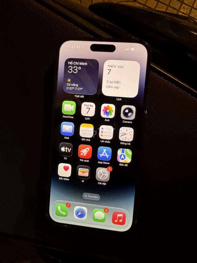 Apple iPhone 14 Pro Max Đen 256gb vn/a. Mua bán Điện thoại tại Quận Bình Thạnh Tp Hồ Chí Minh được đăng bởi Ly hình 1