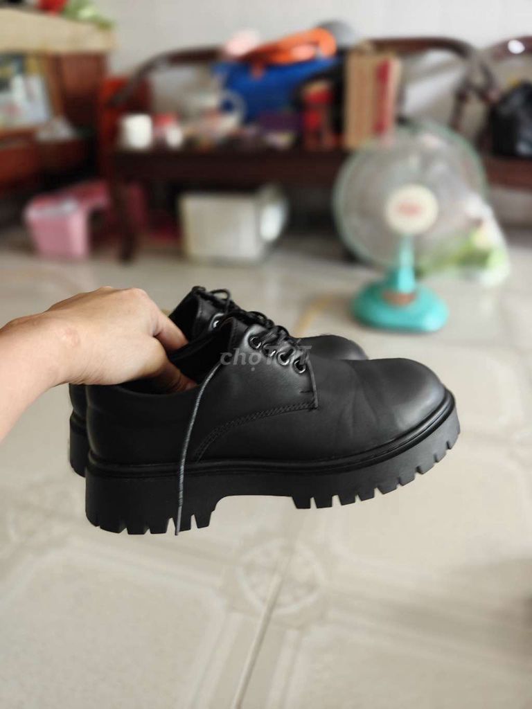 Giày da Inichi Nam Đen. Mua bán Giày dép tại Thành phố Cà Mau Cà Mau được đăng bởi TmKhoi hình 1