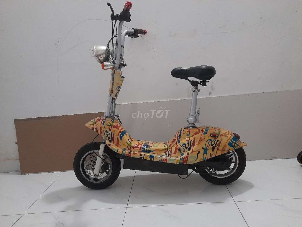 Xe đạp điện mini nhỏ gọn như hình. Mua bán Xe điện tại Quận Tân Bình Tp Hồ Chí Minh được đăng bởi chi hình 5