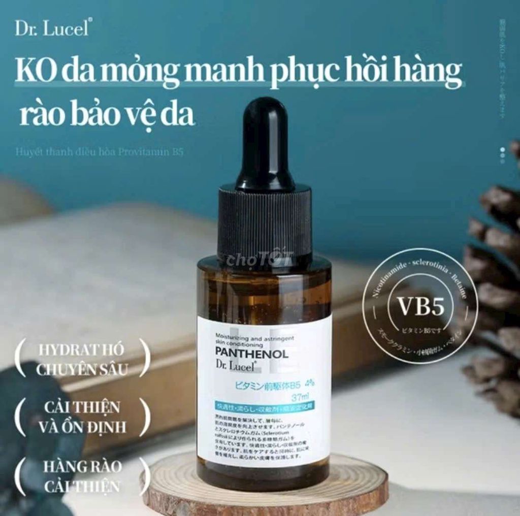 Serum Dr. Lucel Panthenol VB5. Mua bán Phụ kiện thời trang khác tại Thành phố Vĩnh Long Vĩnh Long được đăng bởi ST STORE chuyên sỉ hình 1