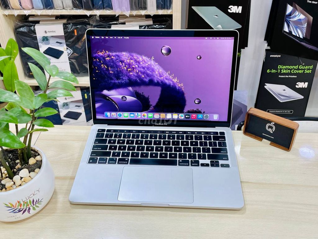 MB Pro 13" M1 8GB/256GB - Zin all, Giá Siêu Hạt Dẻ. Mua bán Laptop tại Quận 3 Tp Hồ Chí Minh được đăng bởi QMac Store hình 1