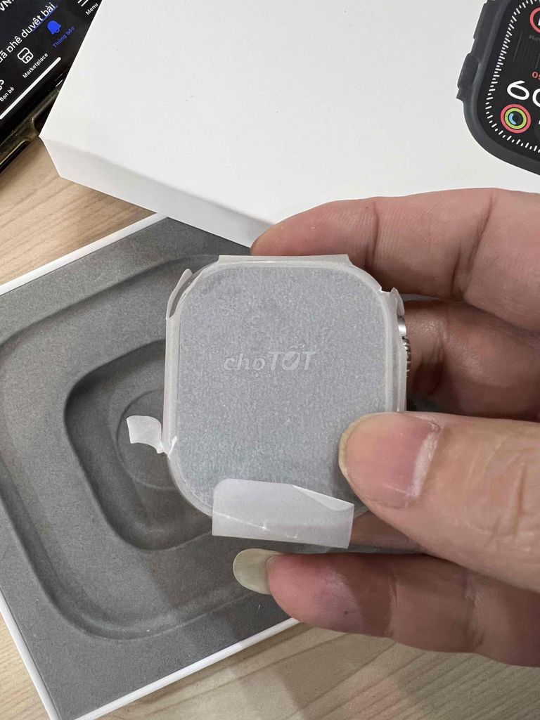 Apple Watch Ultra 2 màu titan đẹp keng