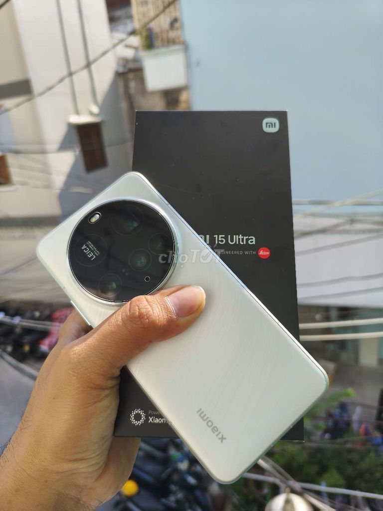 Xiaomi 15 ultra trắng nđ 12/256 đẹp 99 fullbox. Mua bán Điện thoại tại Quận 5 Tp Hồ Chí Minh được đăng bởi thanh liêm hình 1