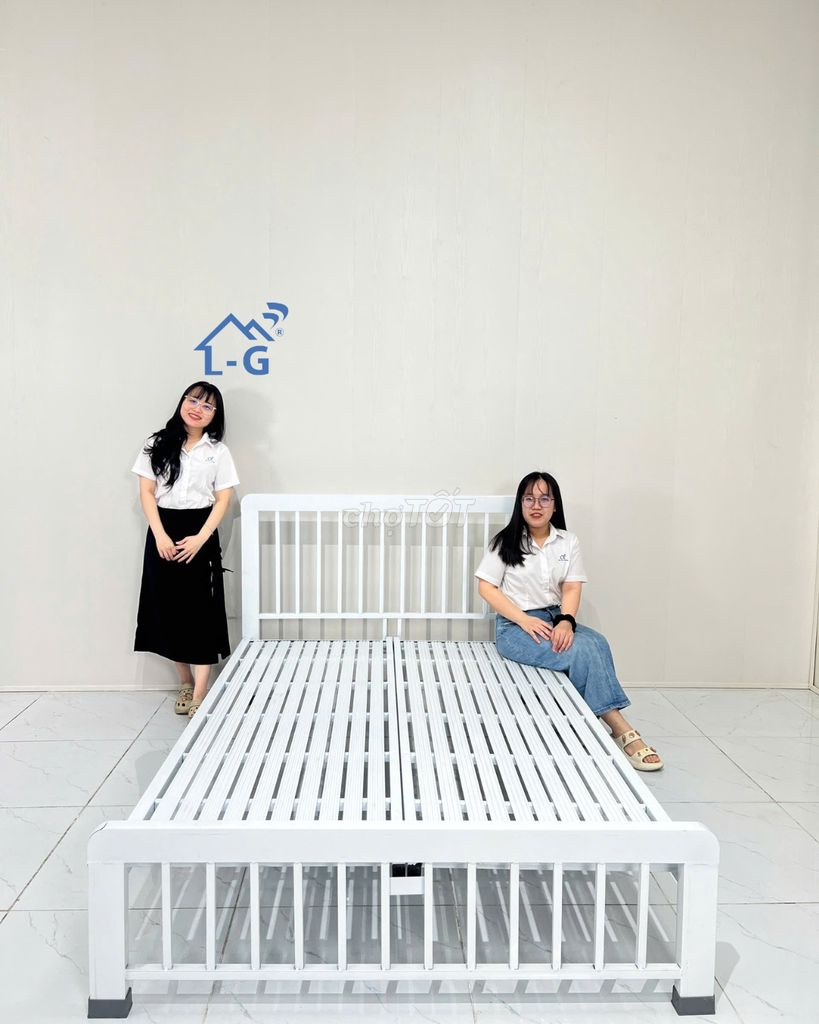 Giường sắt Giường sắt Giường sắt Giường sắt Giường. Mua bán Giường, chăn ga gối nệm tại Quận 4 Tp Hồ Chí Minh được đăng bởi Lâm Gia Home hình 1