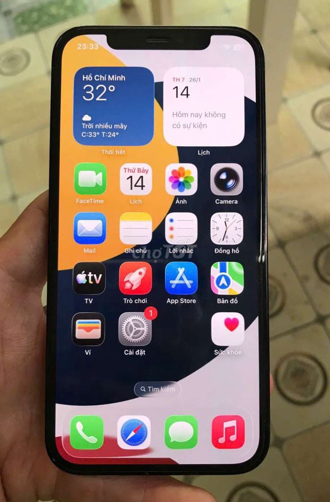 iPhone 12 Pro quốc tế sạch 128gb màn rin pin 100%. Mua bán Điện thoại tại Thành phố Mỹ Tho Tiền Giang được đăng bởi QUÍT ĐƯỜNG SIÊU NGỌT  hình 1