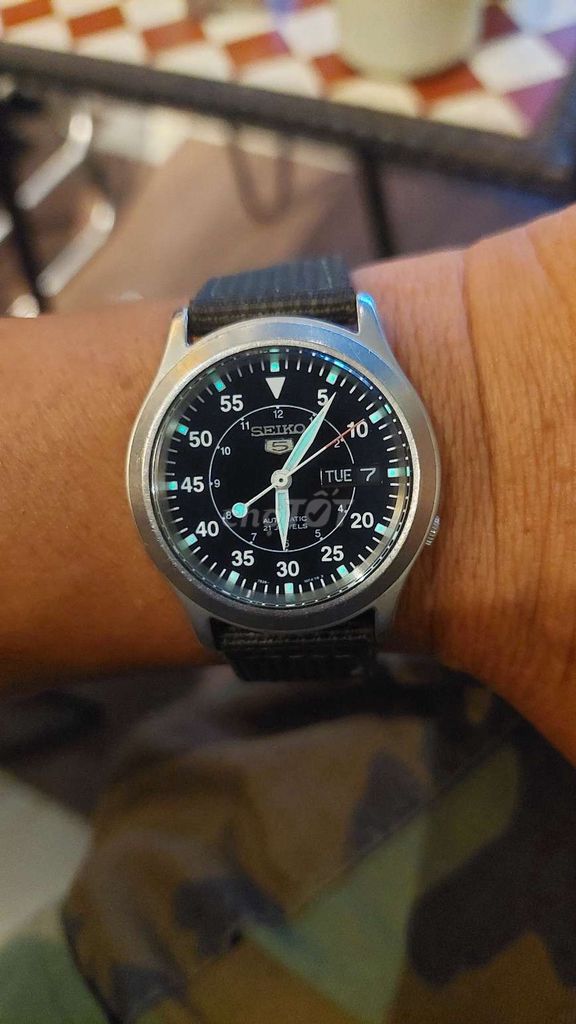 Đồng hồ Seiko 38mm Đen Đã sử dụng. Mua bán Đồng hồ tại Quận Hải Châu Đà Nẵng được đăng bởi Tommy hình 1