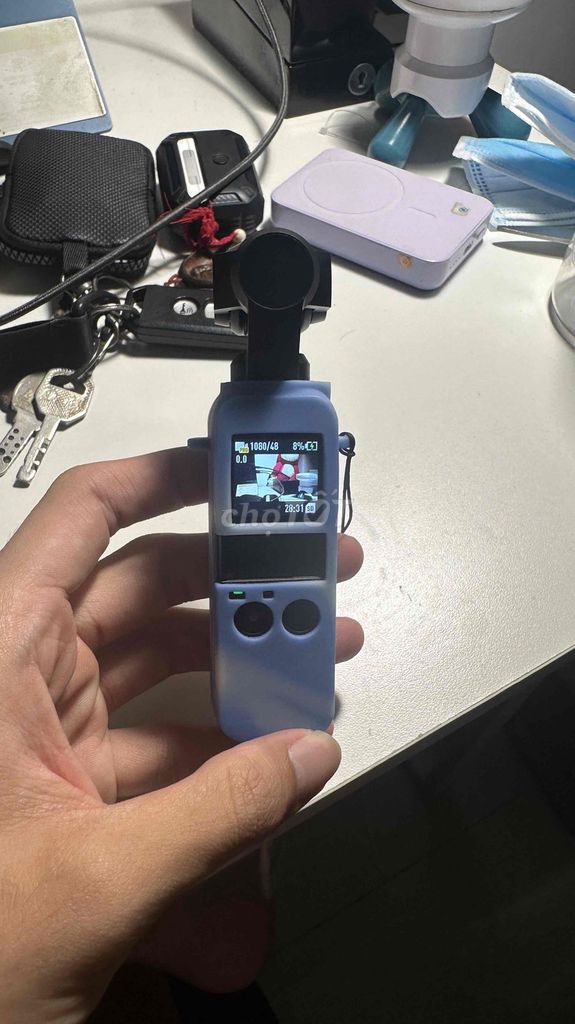 Máy quay DJI Osmo Pocket + thẻ 32gb ít dùng. Mua bán Máy ảnh, Máy quay tại Quận Bình Thạnh Tp Hồ Chí Minh được đăng bởi Nhan Nguyen hình 1