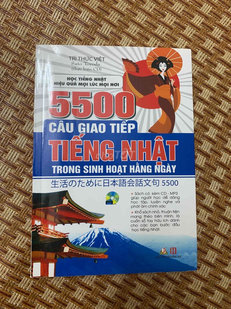 Sách 5500 câu giao tiếp tiếng Nhật. Mua bán Sách tại Quận Thanh Xuân Hà Nội được đăng bởi Kim Ngân hình 1
