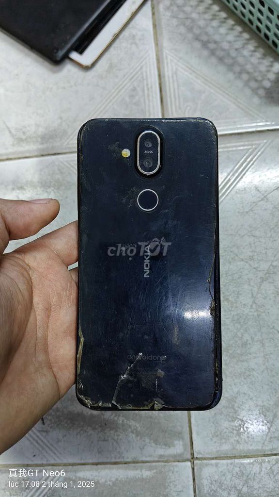 Xác Nokia 8.1 chết main, còn màn hình zin đẹp