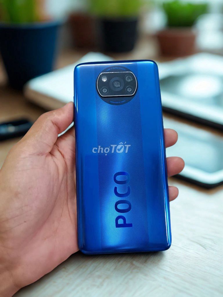 POCO X3 NFC 128GB Xanh. Mua bán Điện thoại tại Quận Gò Vấp Tp Hồ Chí Minh được đăng bởi AN MOBILE hình 1