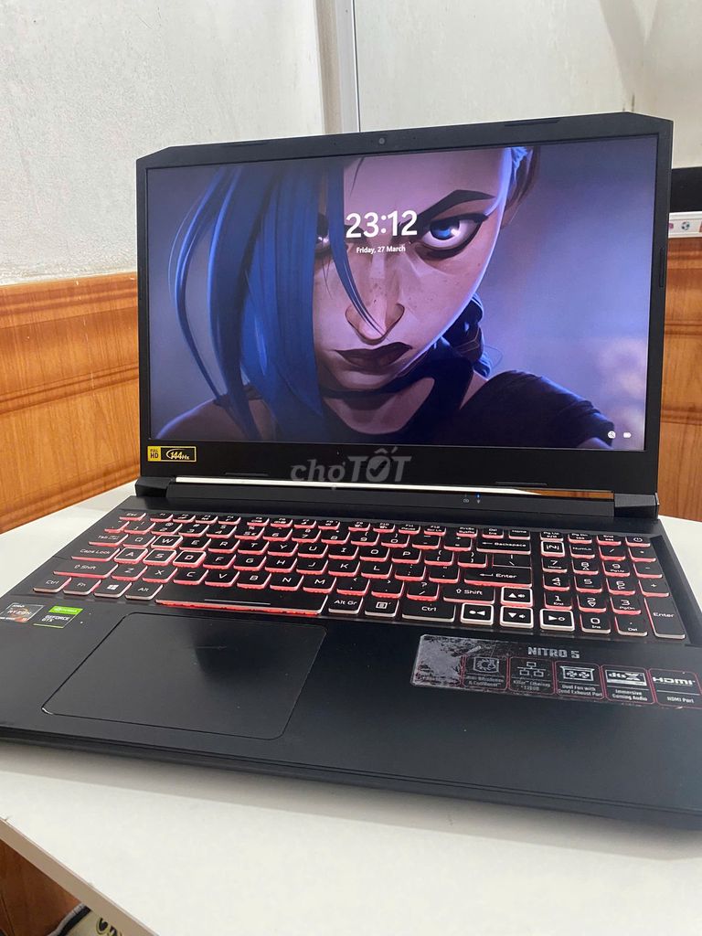 Acer Nitro 5 AMD Ryzen 5 Đen. Mua bán Laptop tại Huyện Gia Lâm Hà Nội được đăng bởi Mey hình 1