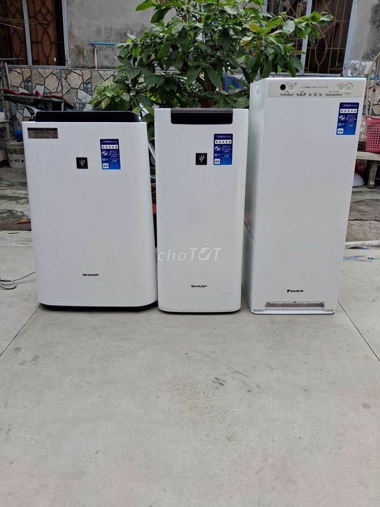 Máy lọc không khí Sharp Trắng Lọc bụi mịn. Mua bán Nội thất, đồ gia dụng khác tại Huyện Bình Chánh Tp Hồ Chí Minh được đăng bởi máy lọc khí bãi nhật  hình 1