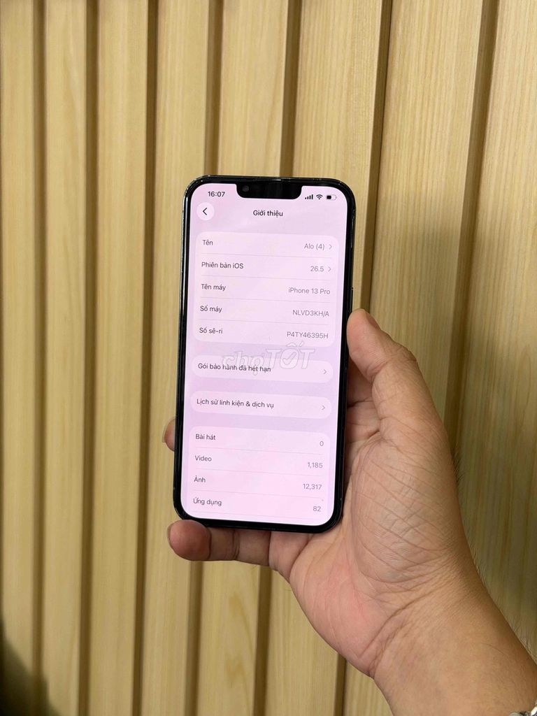 Apple iPhone 13 Pro 128GB Xanh Blue Đã qua sử dụng. Mua bán Điện thoại tại Quận Lê Chân Hải Phòng được đăng bởi Ap Store 444 tô hiệu hình 1
