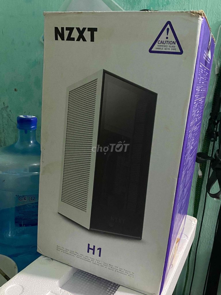 Vỏ máy tính NZXT H1 Đen. Mua bán Linh kiện (RAM, Card...) tại Thành phố Cẩm Phả Quảng Ninh được đăng bởi Anh Kiên hình 1