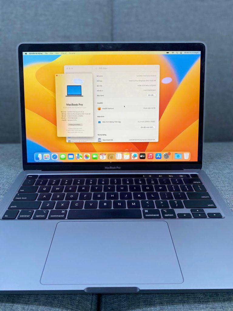 Macbook Pro 13inch 2020 Core i5 & Core i7 . Mua bán Laptop tại Quận 10 Tp Hồ Chí Minh được đăng bởi Lapvn hình 1
