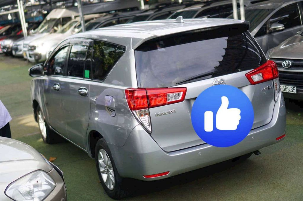 25.000 km. Toyota Innova 2018 Bạc. Mua bán Ô tô tại Quận Bình Tân Tp Hồ Chí Minh được đăng bởi LÂM TUẤN VINH hình 2