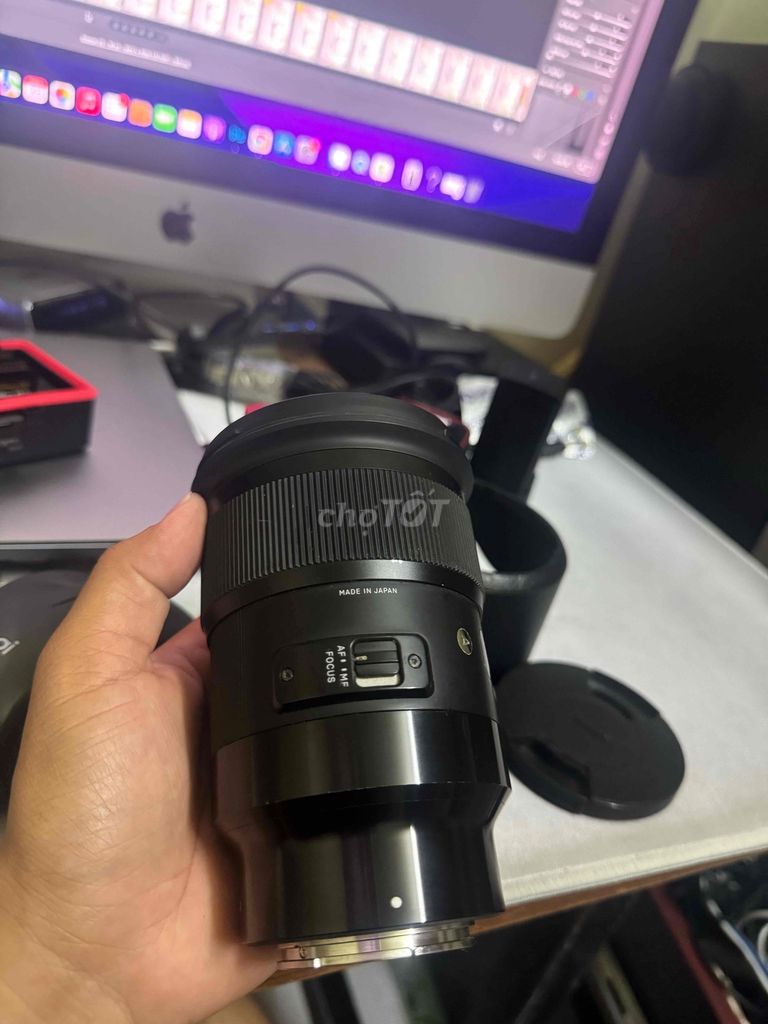 Ống kính Sigma 50 1.4 Art Sony Đen. Mua bán Máy ảnh, Máy quay tại Quận Hải Châu Đà Nẵng được đăng bởi Lê Luận hình 1