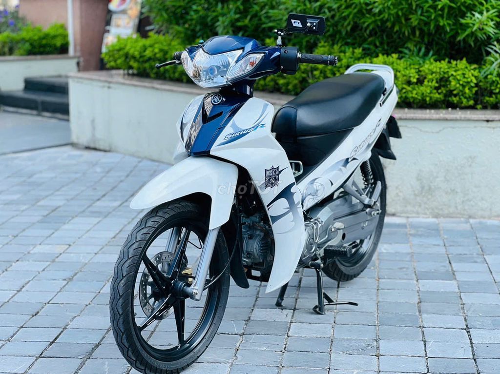 Yamaha Sirius  trắng xanh2023 Chính Chủ Đi ít Bán. Mua bán Xe máy tại Quận Cầu Giấy Hà Nội được đăng bởi TRÍ KIÊN hình 1