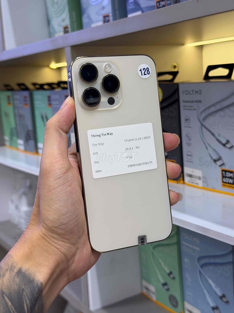 Apple iPhone 14 Pro Max 128GB Vàng 95%. Mua bán Điện thoại tại Thành phố Nam Định Nam Định được đăng bởi nguyễn việt hoàng hình 1