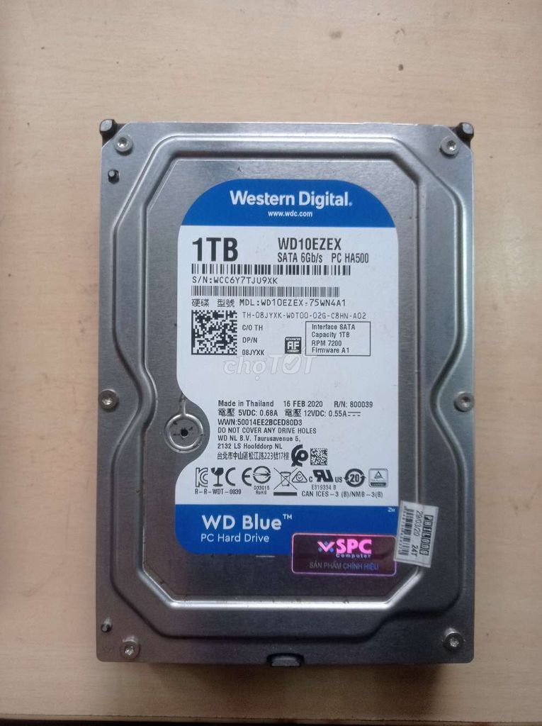 Ổ cứng PC 3.5in WD 1TB Good