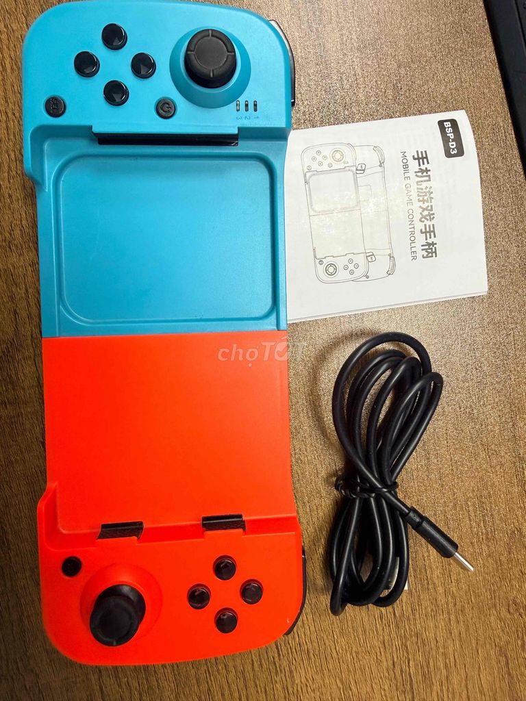 Tay cầm chơi game BSP-D3 Nhựa Xanh cam. Mua bán Thiết bị chơi game tại Quận 3 Tp Hồ Chí Minh được đăng bởi Đặng Tiến Dũng hình 1