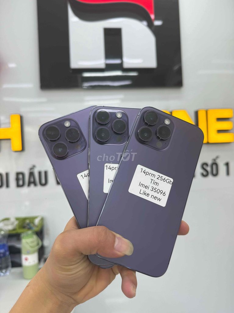 iPhone 14 Pro Max 256GB Tím Như mới. Mua bán Điện thoại tại Thành phố Thuận An Bình Dương được đăng bởi H Phone táo chất thuận an hình 1