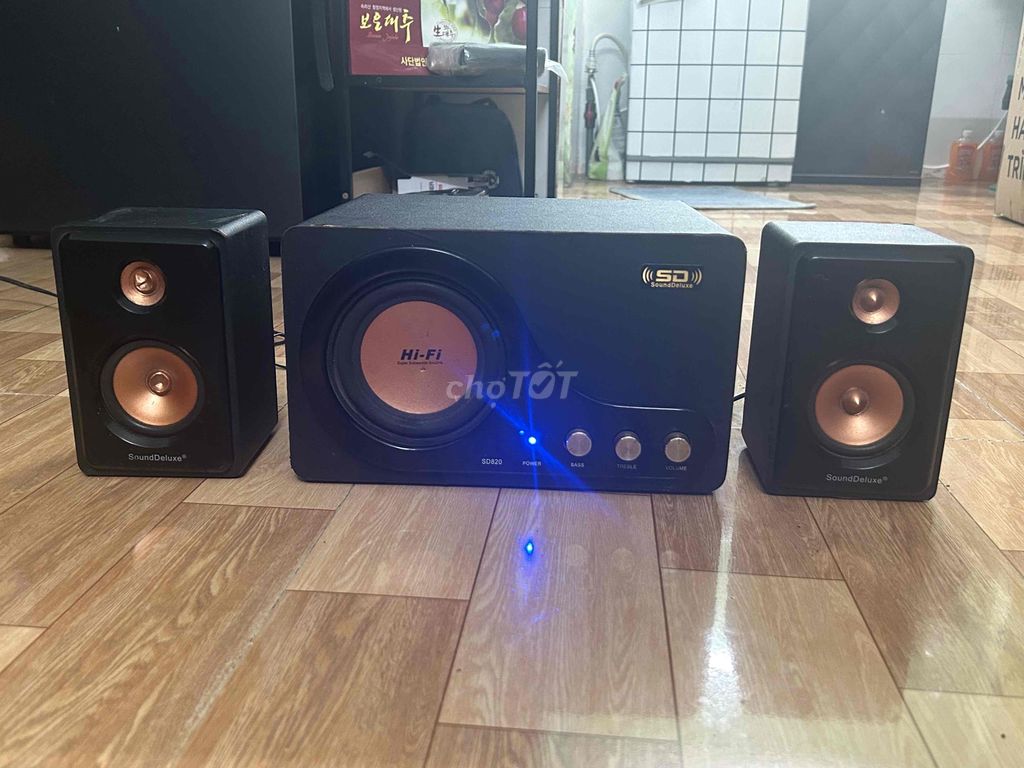 Bộ Loa Sound Deluxe SD820 2.1 Chính hãng- chuẩn