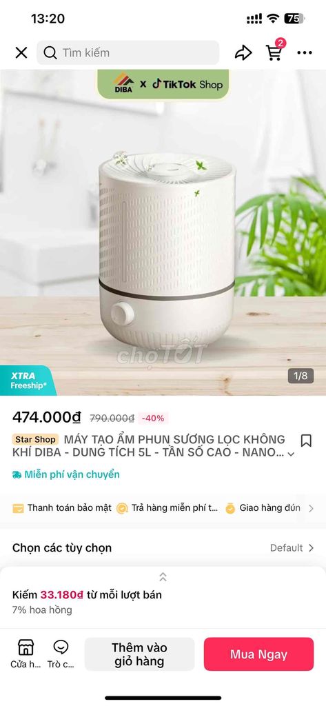 Máy phun sương tạo độ ẩm