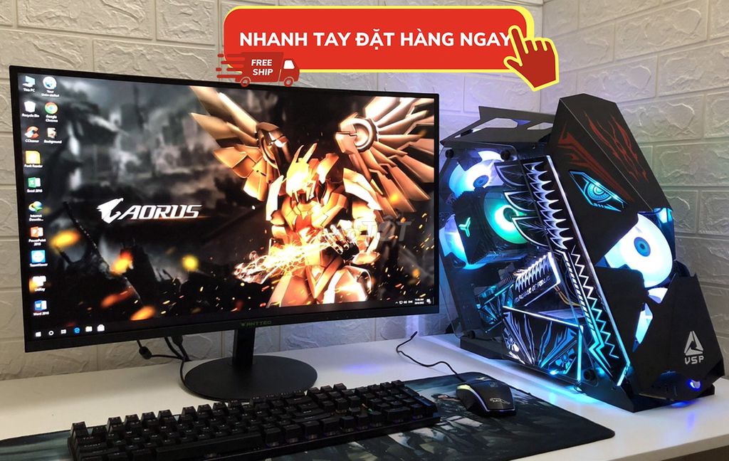 Sale bộ PC B560-i7 chiến các game, làm đồ hoạ mượt