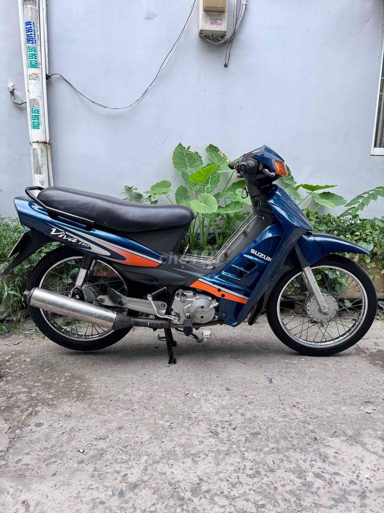Suzuki Viva 2002 Xanh dương 24.000km. Mua bán Xe máy tại Quận 7 Tp Hồ Chí Minh được đăng bởi anh bảy hình 1
