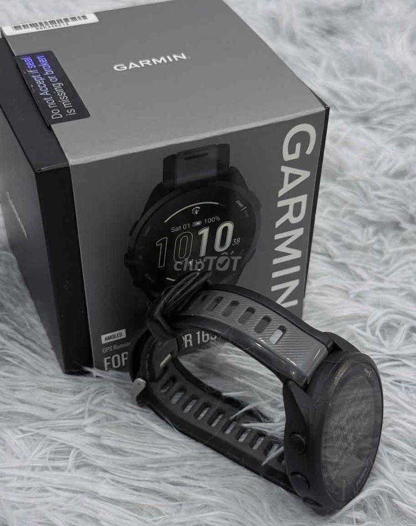 Garmin 165 Đen Fullbox. Mua bán Thiết bị đeo thông minh tại Quận 5 Tp Hồ Chí Minh được đăng bởi Anh Thư hình 1