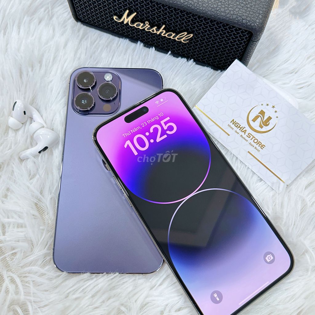 iPhone 14 PROMAX 512gb tím ll/a. Mua bán Điện thoại tại Thành phố Biên Hòa Đồng Nai được đăng bởi Nghĩa Store hình 1