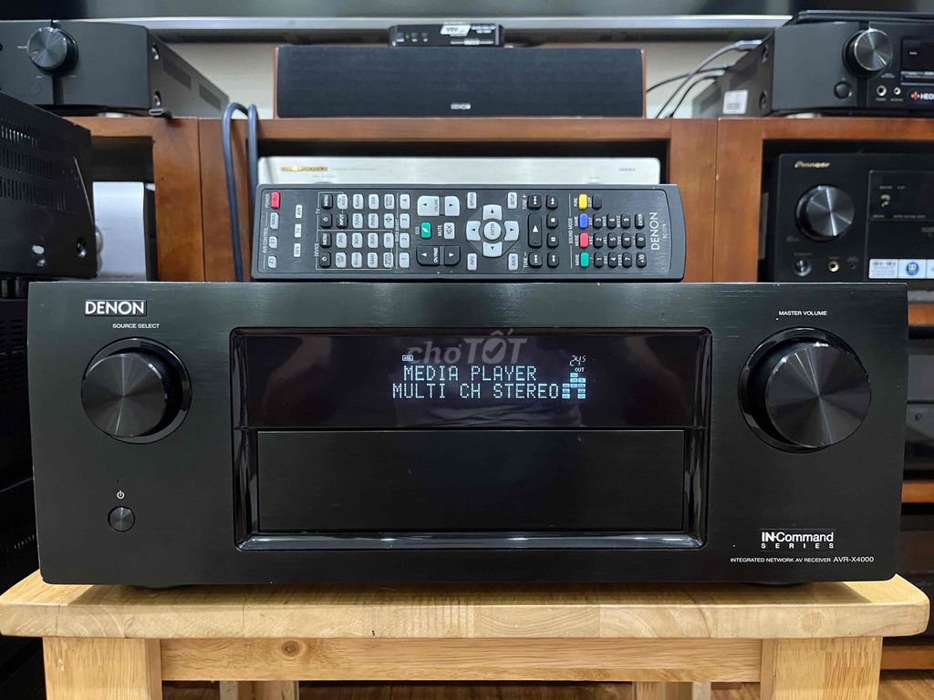 Bán Amply 7.2 Denon AVR-X4000 điện 110V-670W tiêu