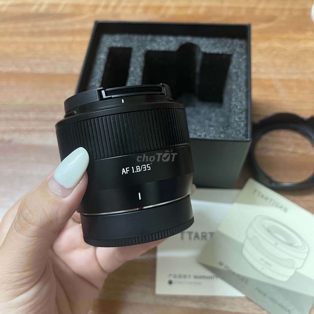 Ống kính TTArtisan AF 35mm F1.8 Đen đã qua sử dụng. Mua bán Máy ảnh, Máy quay tại Quận Hà Đông Hà Nội được đăng bởi Vũ Đức Sang hình 1