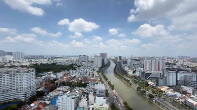 Căn hộ 2PN view sông đầy đủ nội thất River Gate