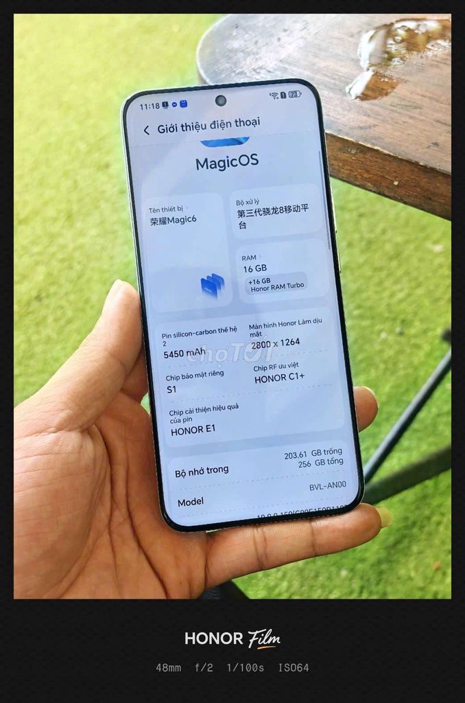 Honor Magic6 16GB/256GB Trắng. Mua bán Điện thoại tại Huyện Bàu Bàng Bình Dương được đăng bởi Hoàng Nguyễn Duy Anh  hình 1