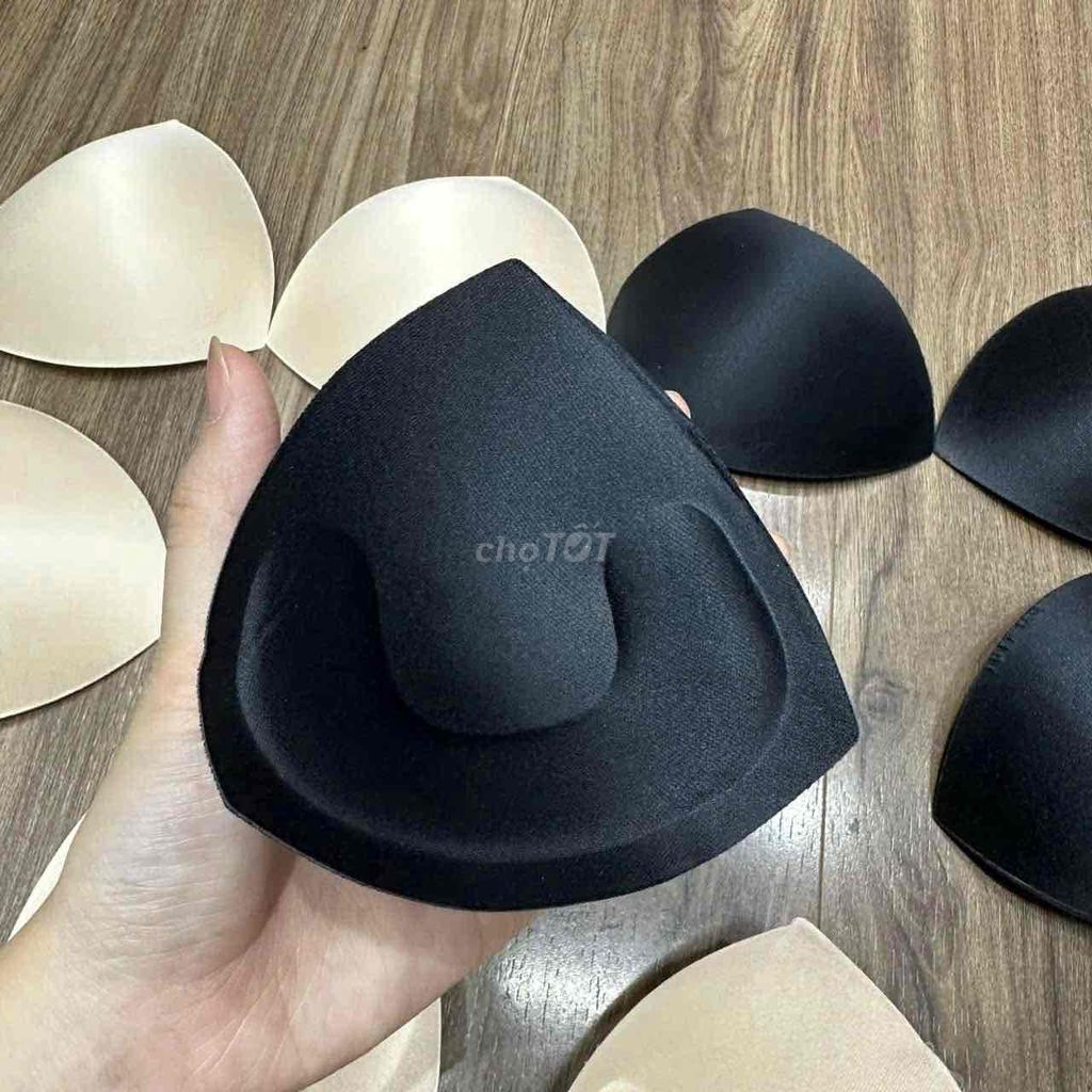 Mút áo tập Nữ Đen, Kem. Mua bán Phụ kiện thời trang khác tại Huyện Trảng Bom Đồng Nai được đăng bởi Truong Quy Toan hình 1