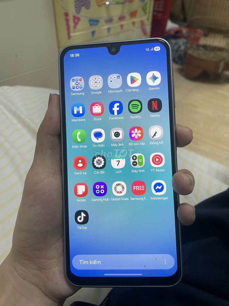 Samsung A17 128GB Xám 8GB Like New. Mua bán Điện thoại tại Huyện Buôn Đôn Đắk Lắk được đăng bởi Trương Gia Bảo hình 1