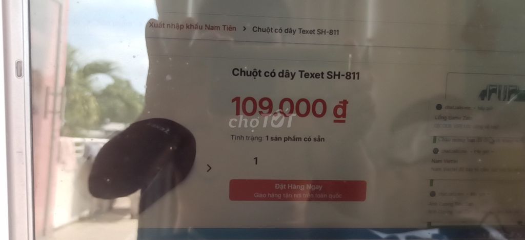 Chuột TEXET SH-811 Đen. Mua bán Phụ kiện (Màn hình, Chuột...) tại Thành phố Trà Vinh Trà Vinh được đăng bởi Nguyen Anh Tuan hình 1
