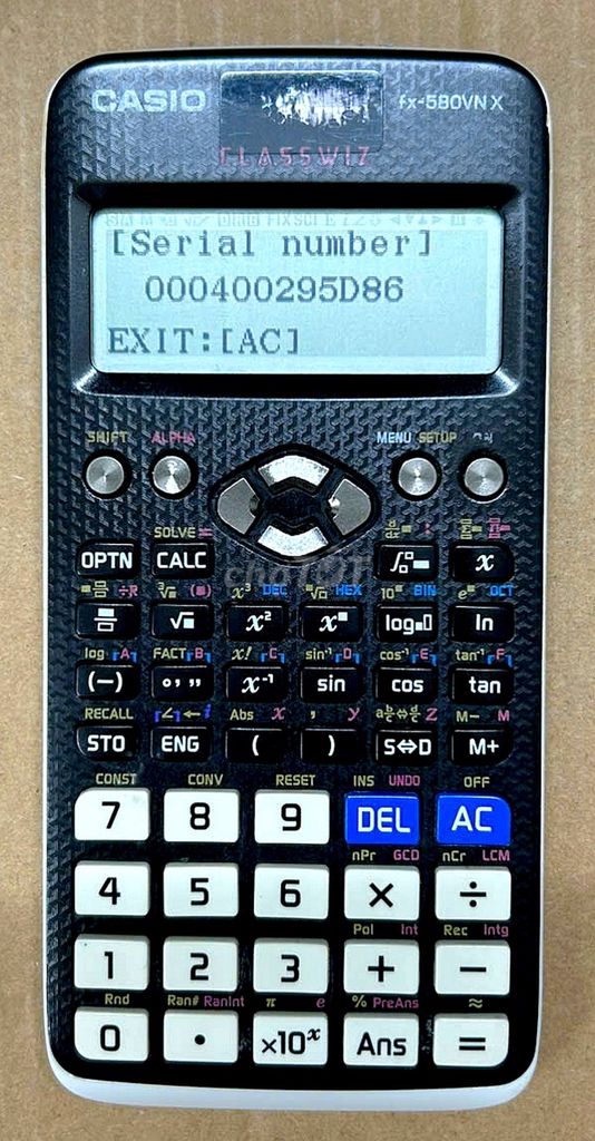 Máy tính Casio 580VN. Mua bán Đồ dùng văn phòng tại Quận Phú Nhuận Tp Hồ Chí Minh được đăng bởi Hòa hình 3