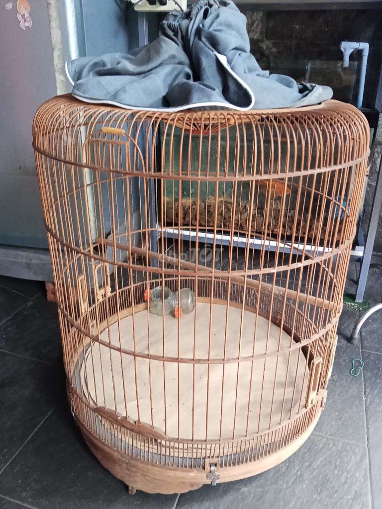 Lồng chim tre Nâu size 80 nan. Mua bán Phụ kiện, Thức ăn, Dịch vụ tại Huyện Nhơn Trạch Đồng Nai được đăng bởi Mạch Hằng hình 1